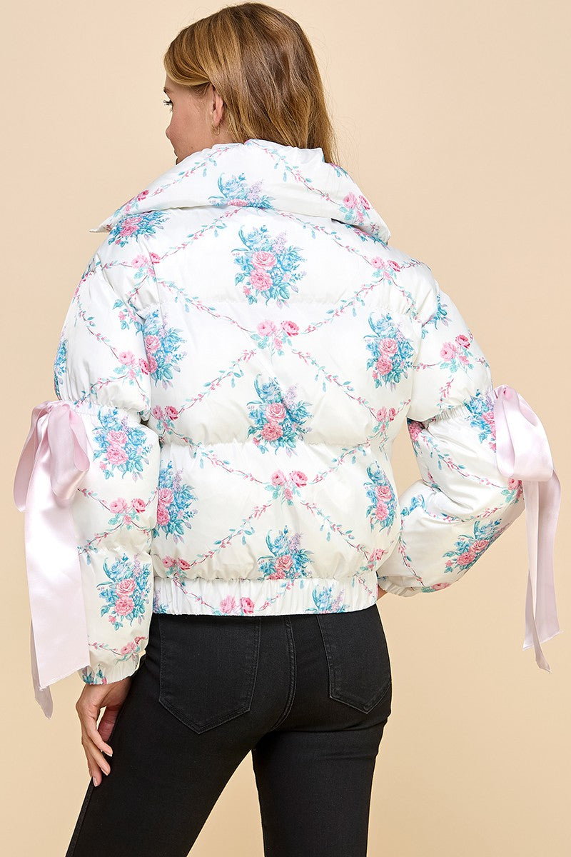 Sugar Plum Bow Jacket - Ivory
