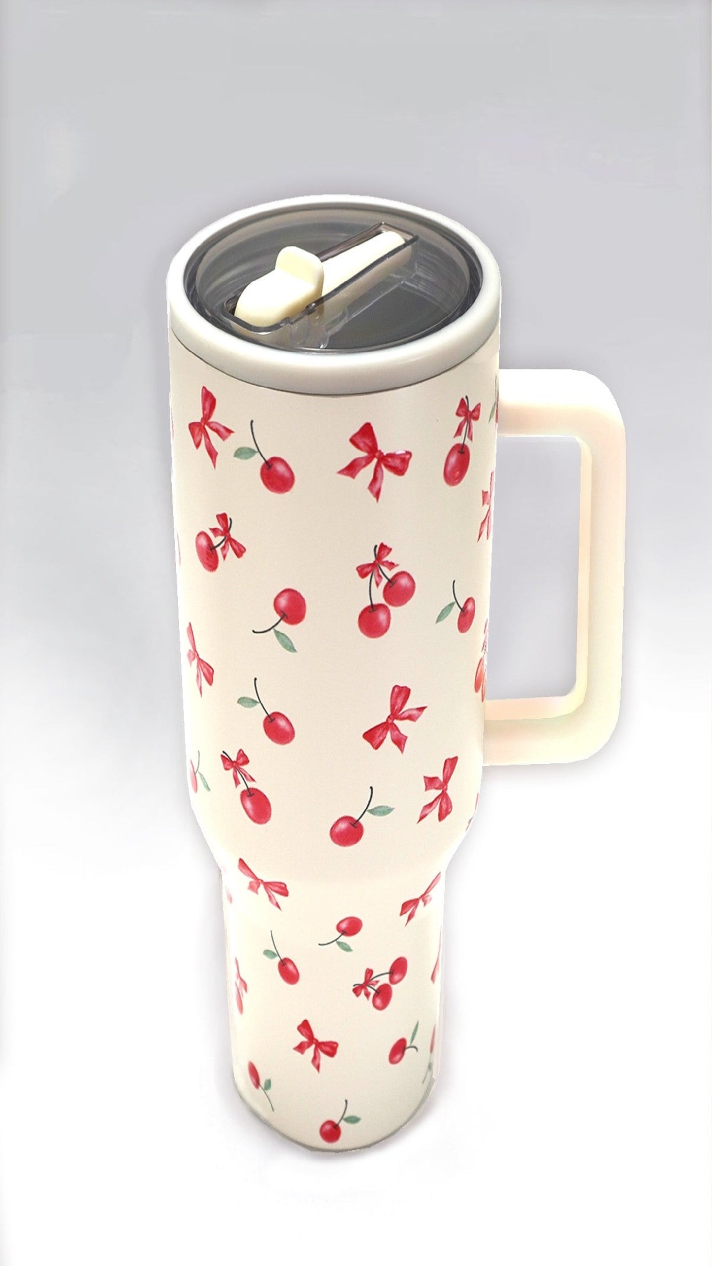 Cherry Pie Tumbler - Cream