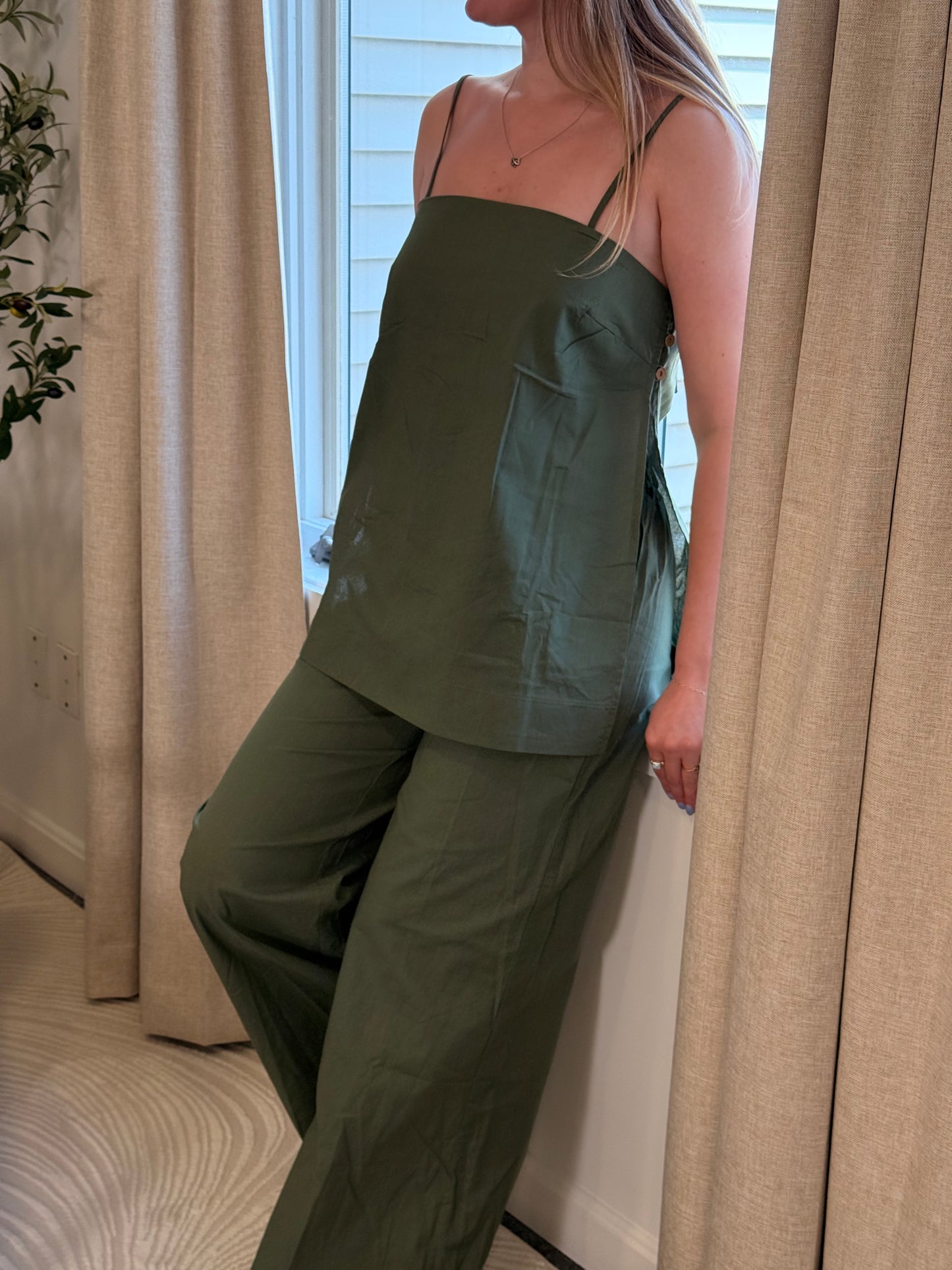 Pistachio Petal Set - Olive