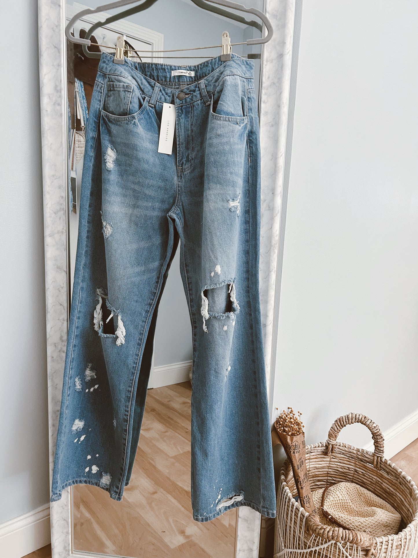 Kenzie Distressed Denim - Light