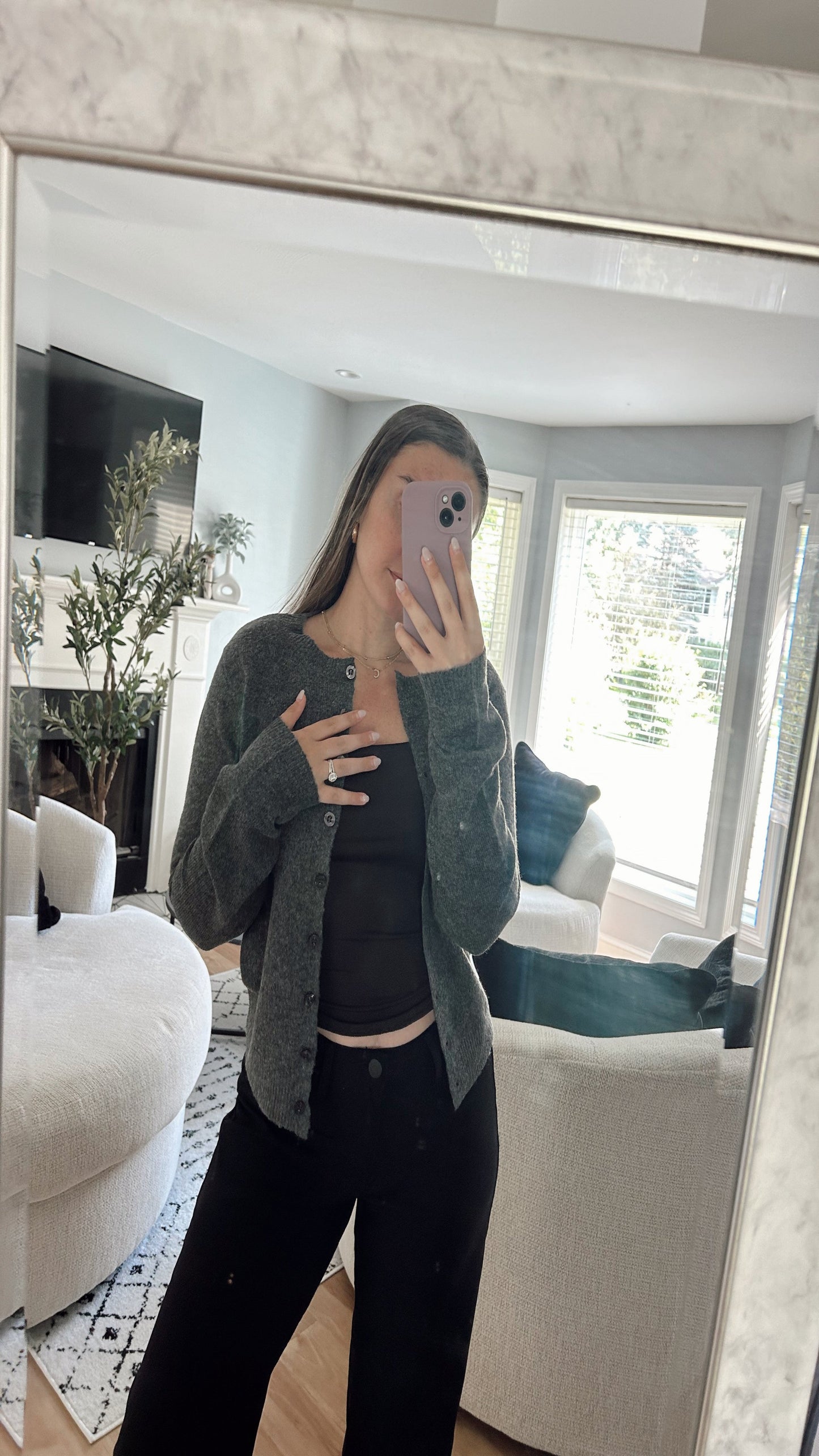 Leah Sweater - Charcoal