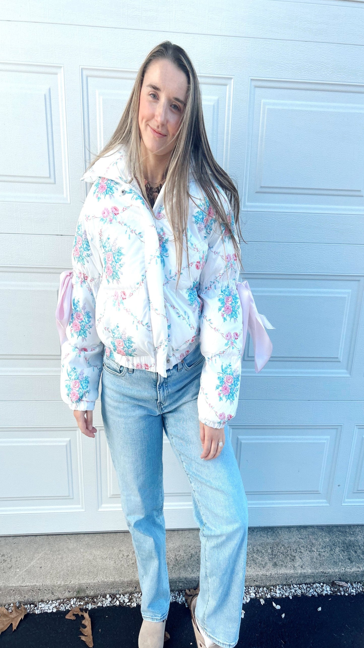 Sugar Plum Bow Jacket - Ivory