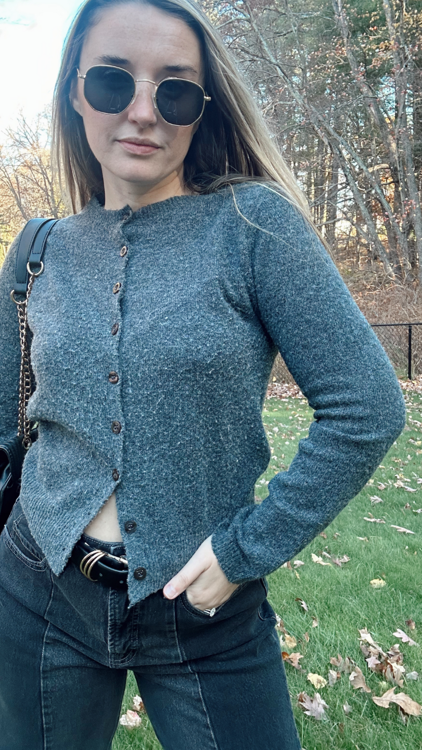 Leah Sweater - Charcoal
