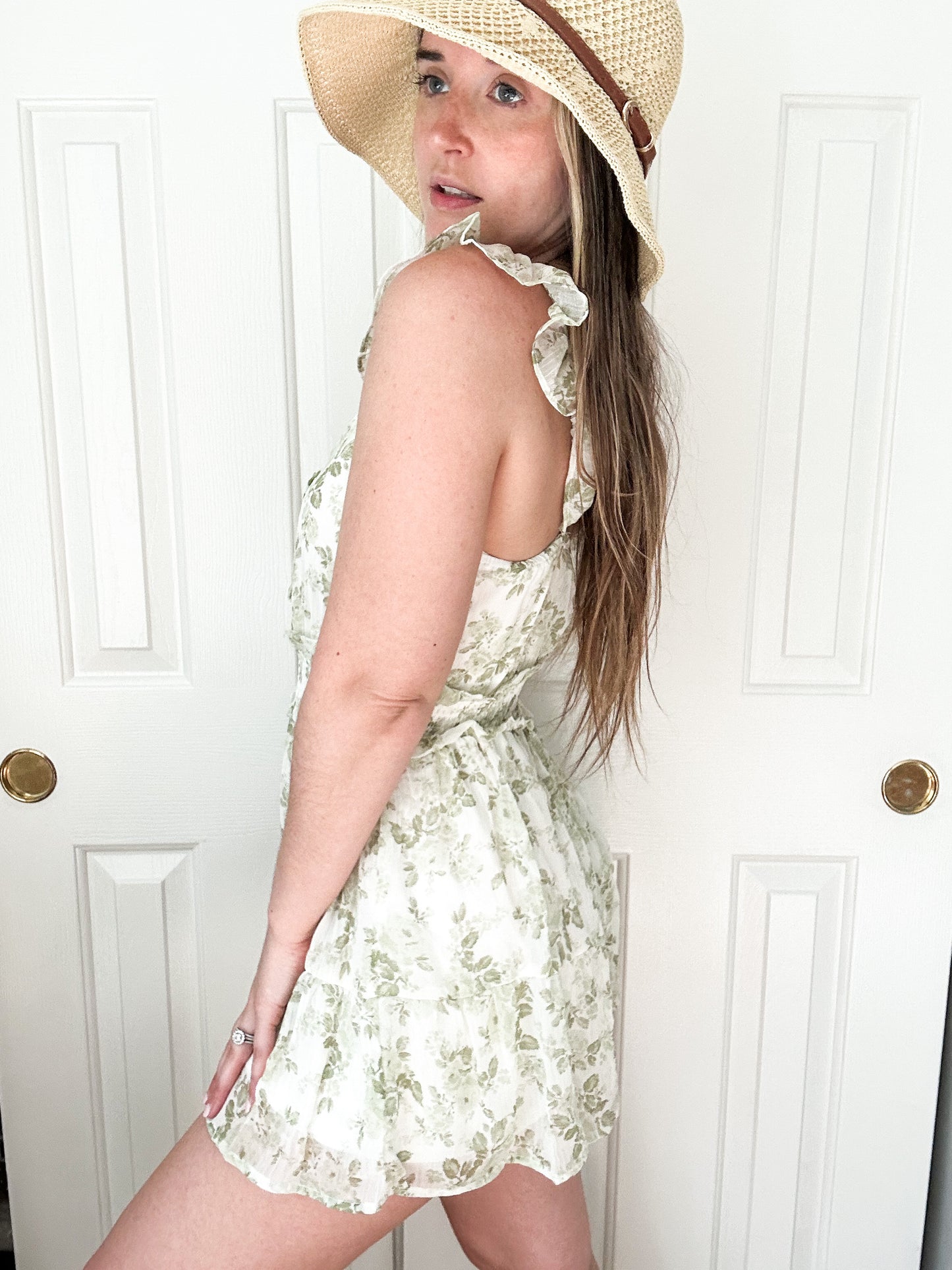 Ryann Romper- Light Green