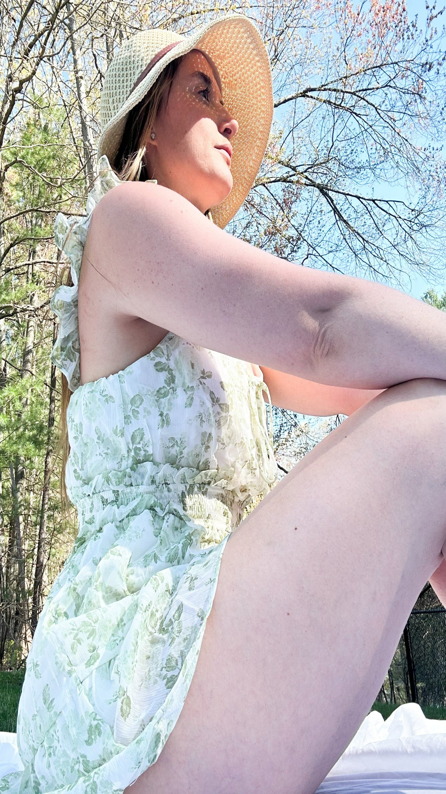 Ryann Romper- Light Green