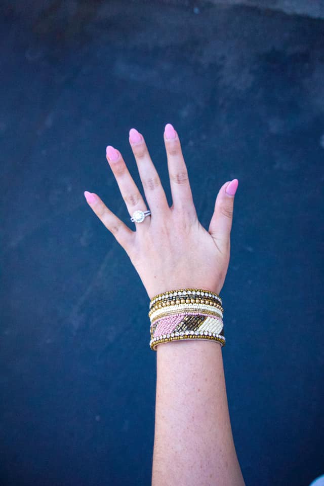 Right Round Cuff- Brown