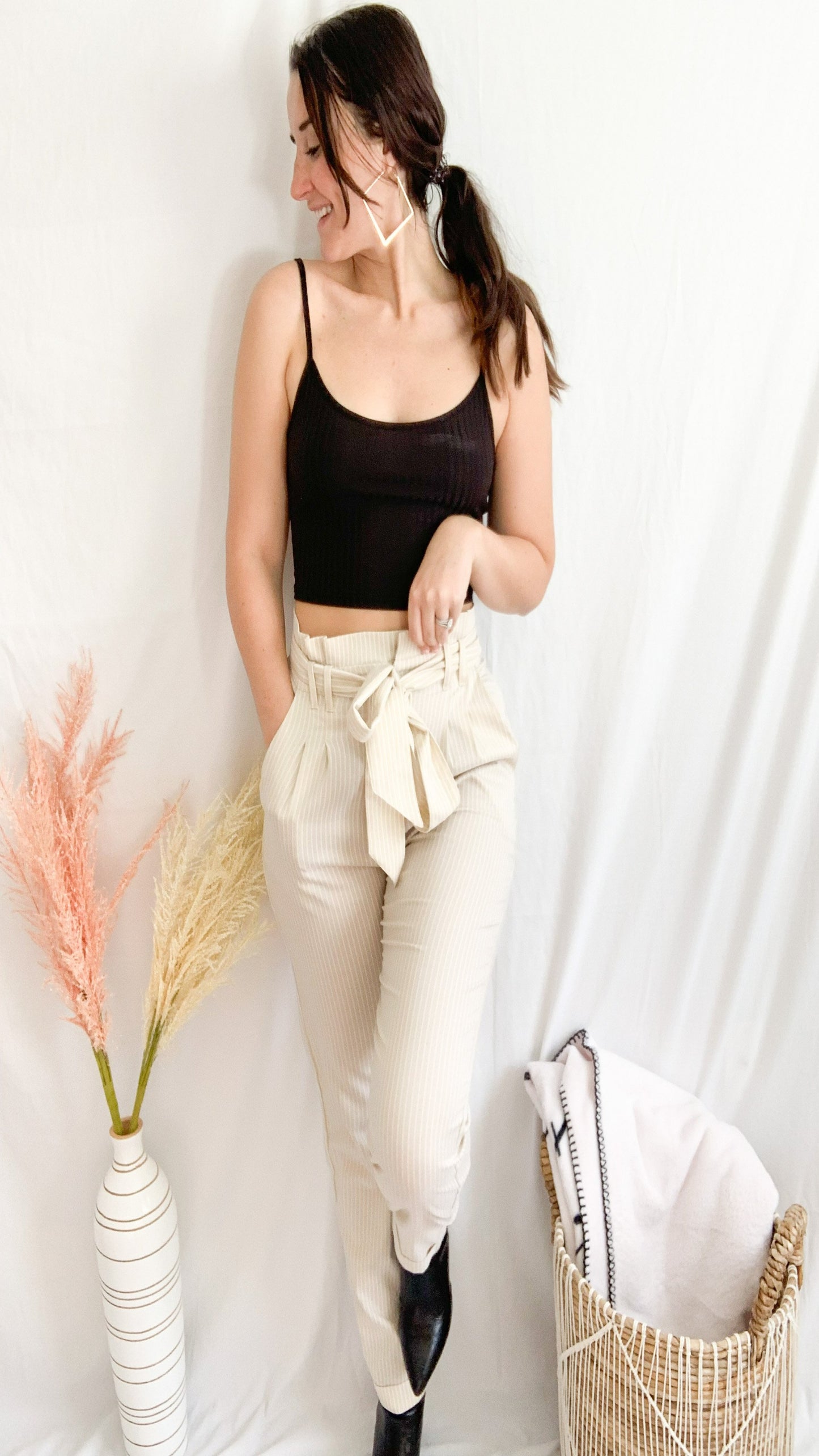 Style Session Trousers - Sand