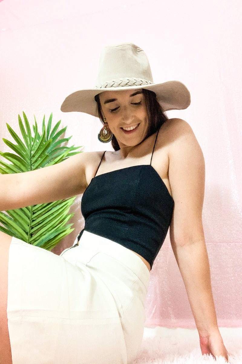 California Dreaming Floppy Hat - Beige