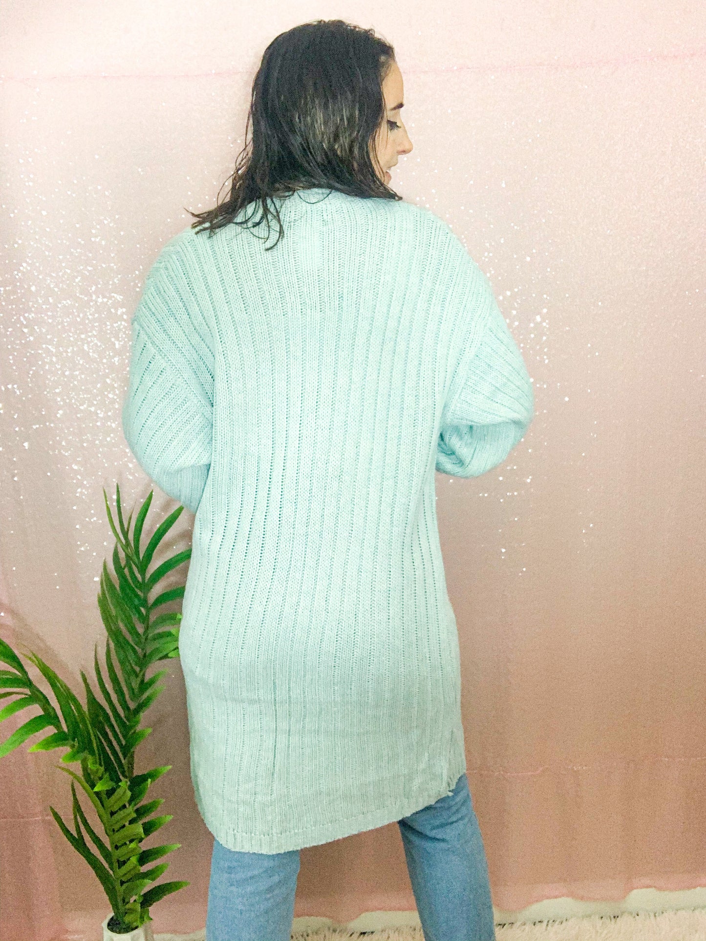Wish You Well Cardigan - Light Blue
