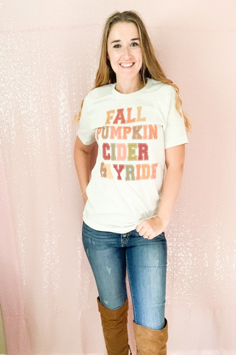 Cider Lane Graphic Tee - Oatmeal