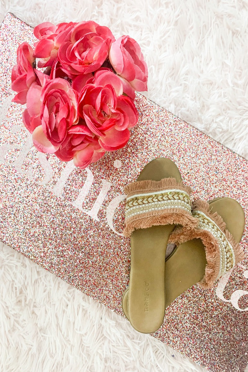 The Amalfi Coast Sandals- Mauve Multi