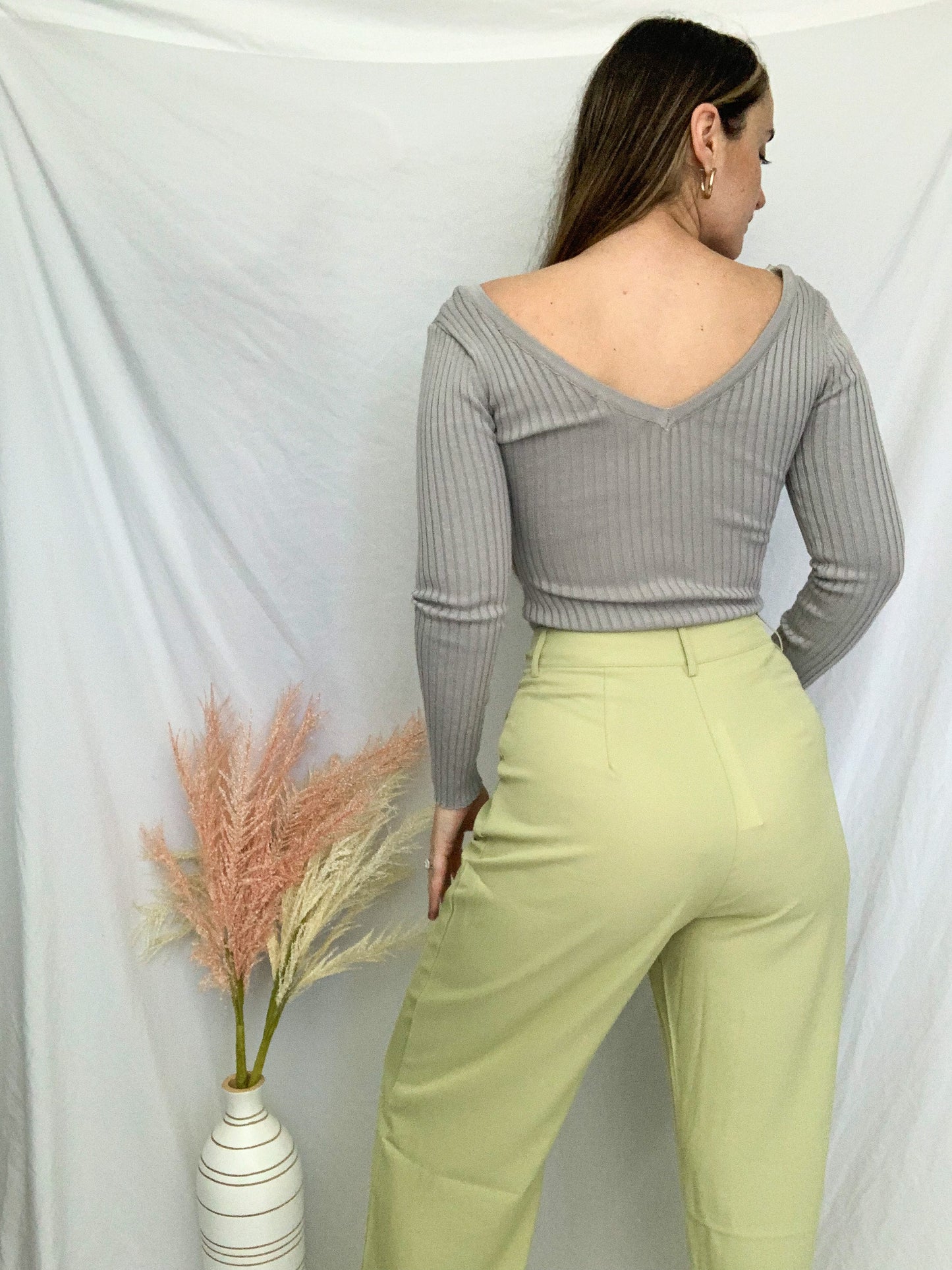 Tate Bodysuit - Heather Grey
