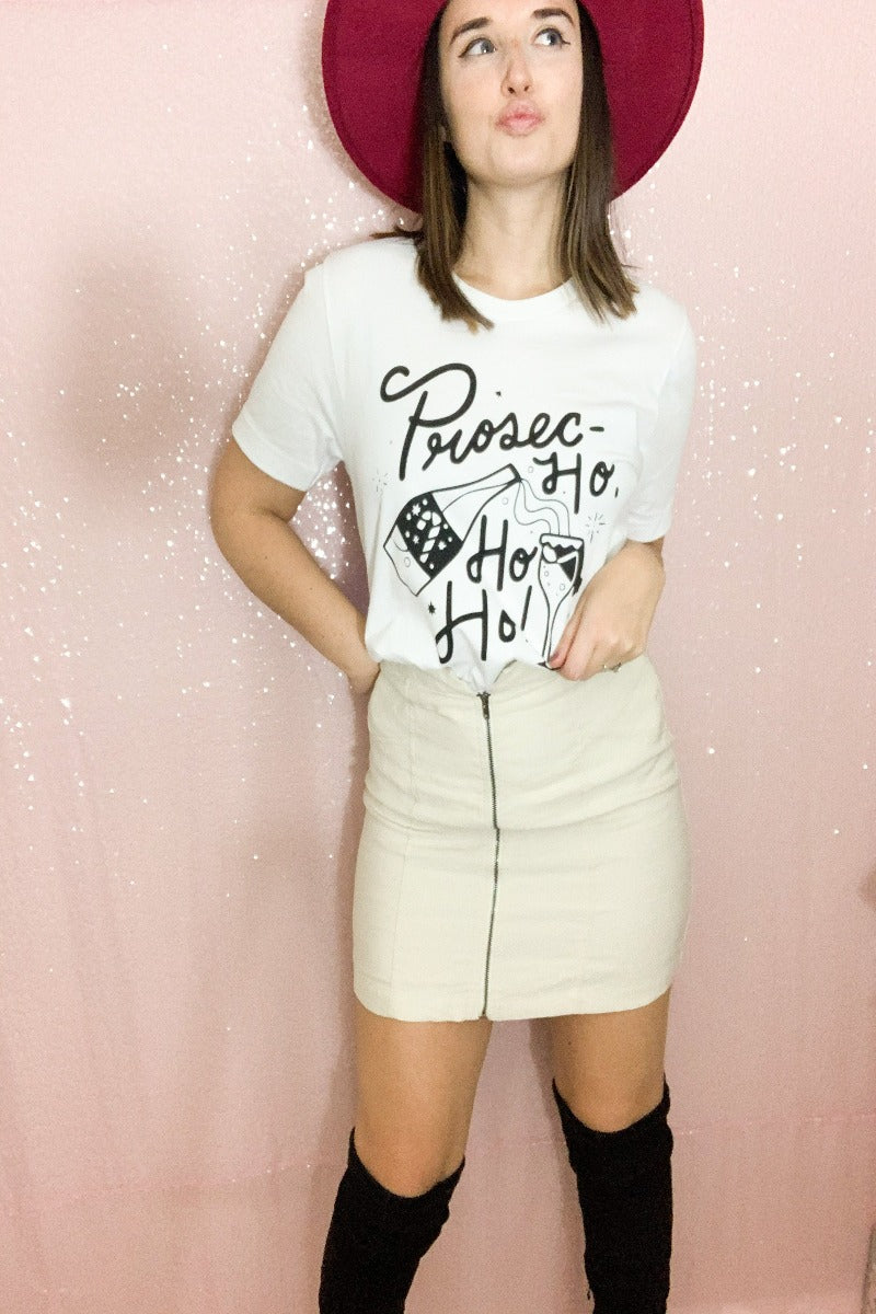 Prosec-Ho Graphic Tee - White