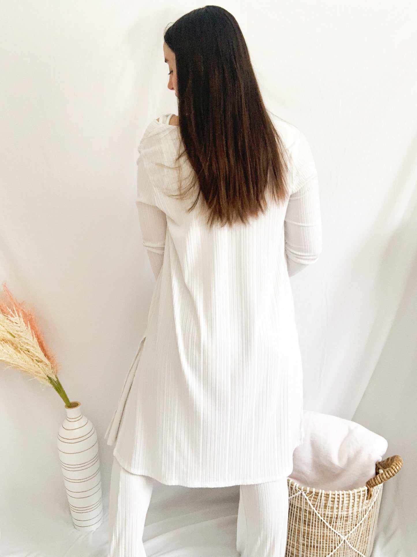 Lets Stay In Three Piece Set - White