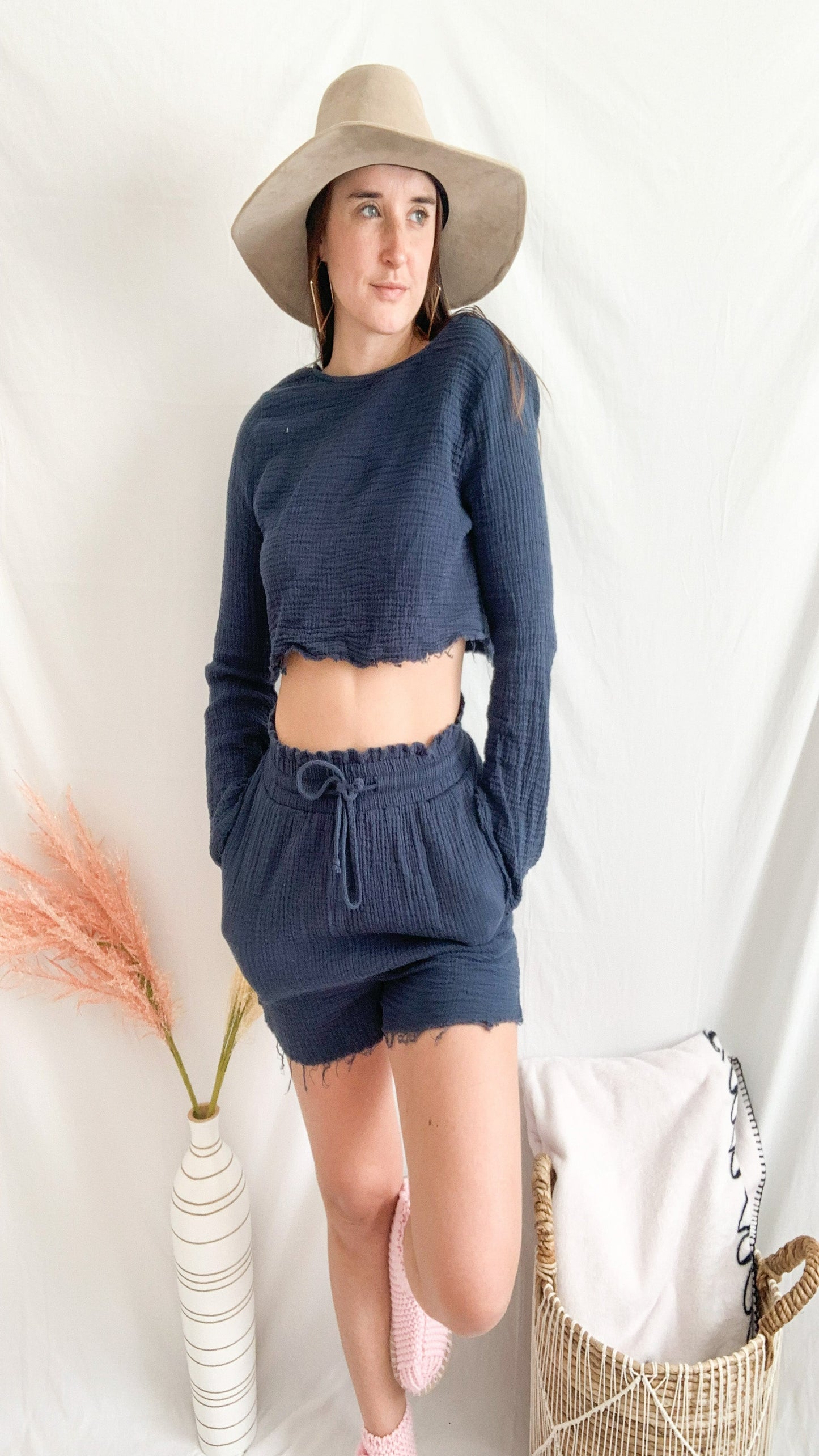 Drive Me Home Two Piece Set - Blue