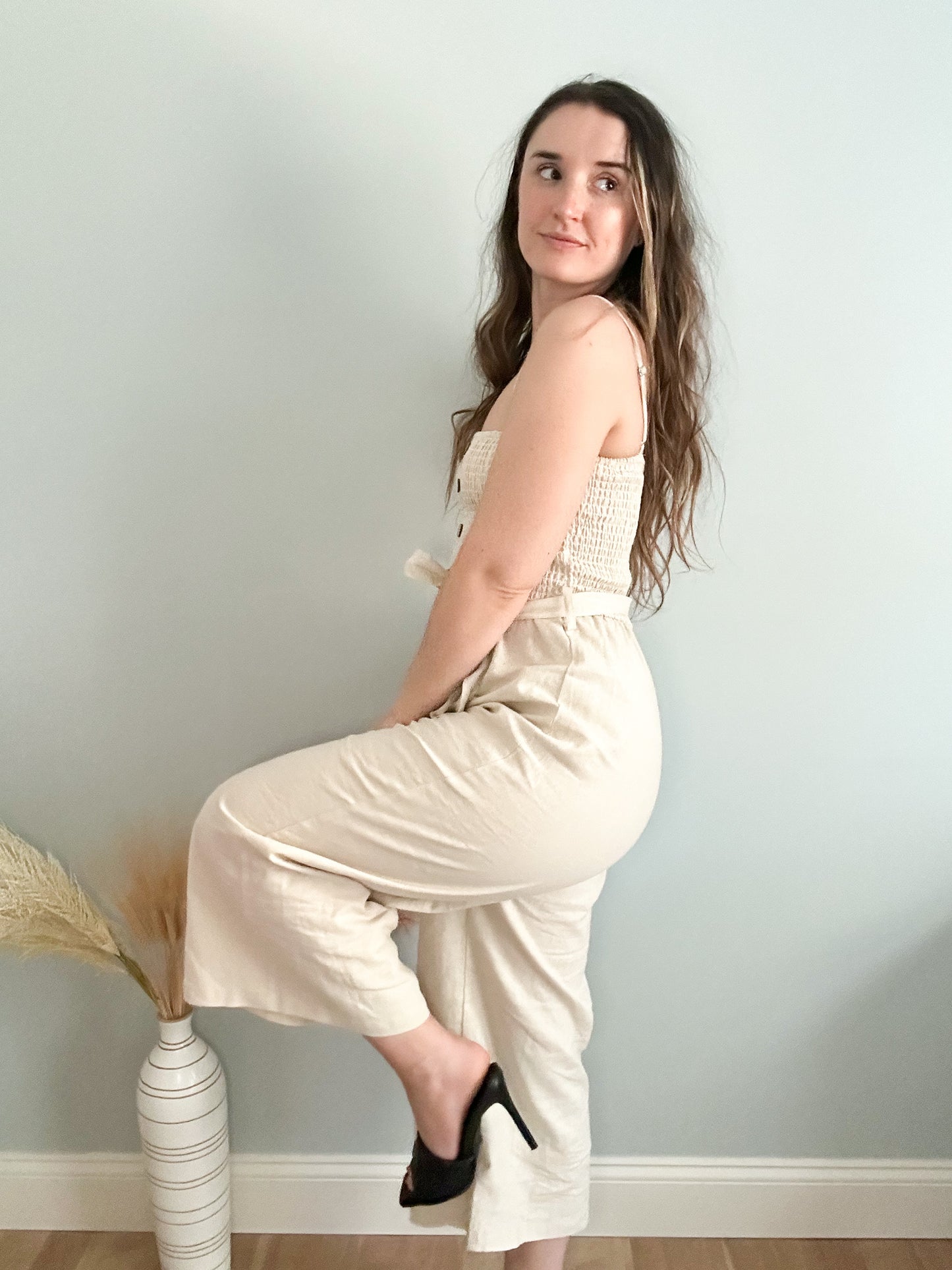 Molly Jumpsuit - Natural