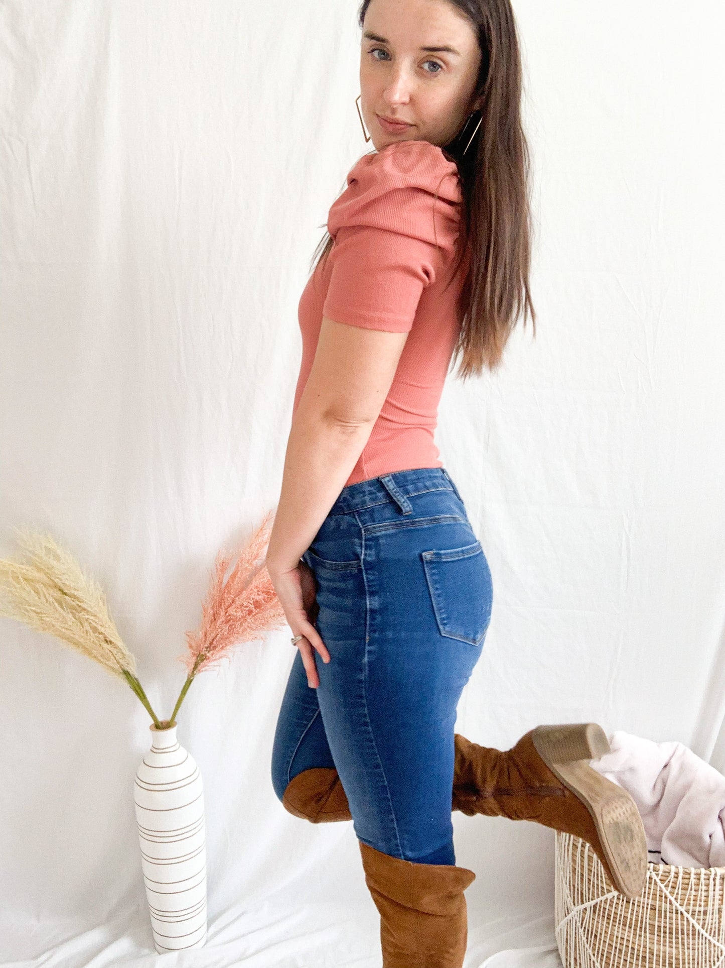 City Lights Bodysuit - Terracotta