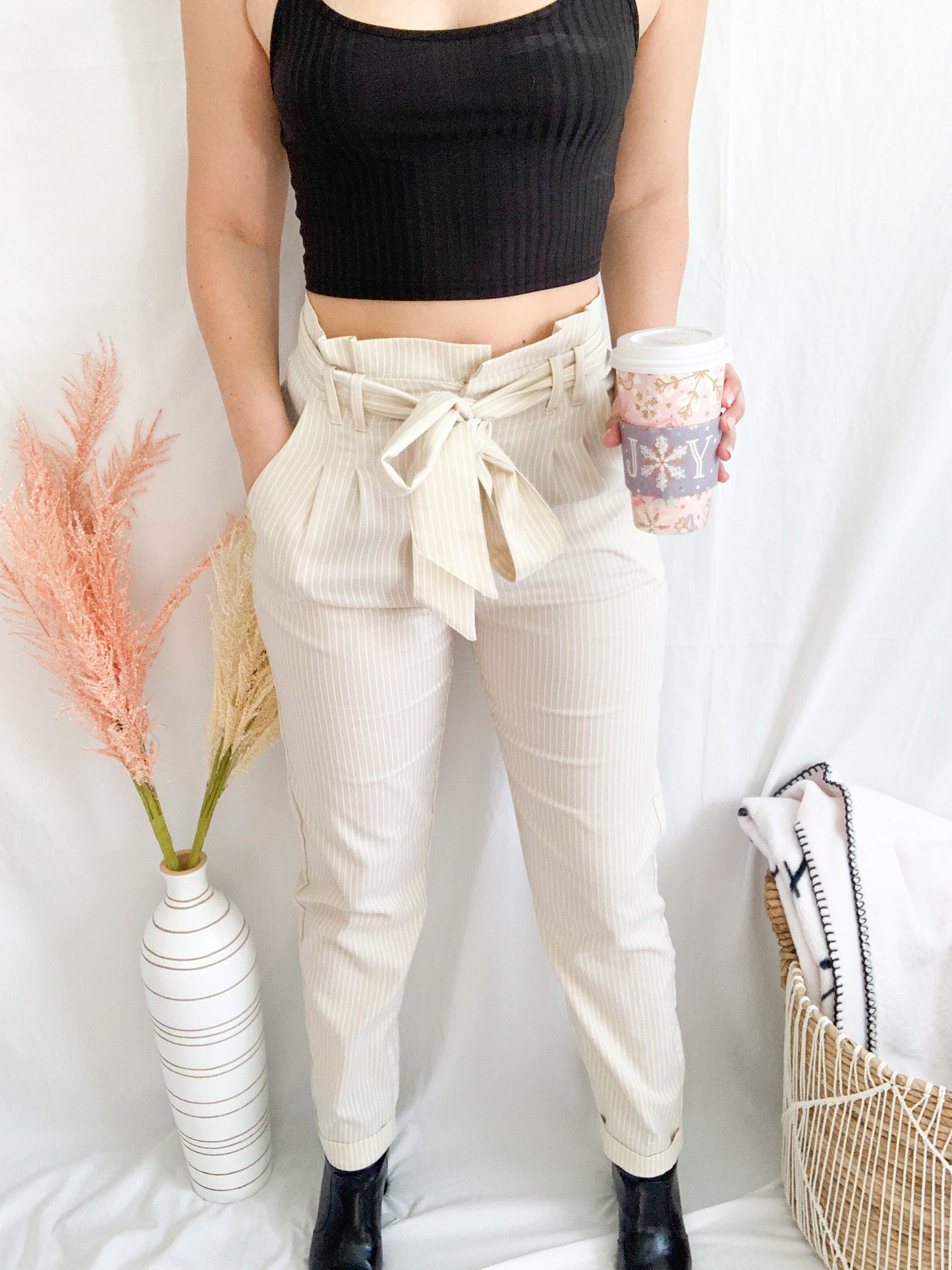 Style Session Trousers - Sand