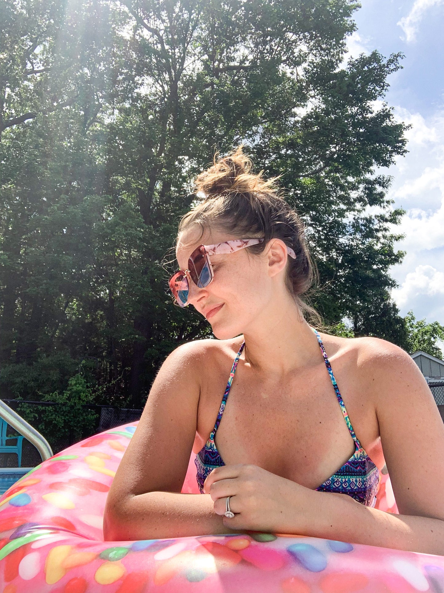 Summer Rewind Sunglasses - Pink