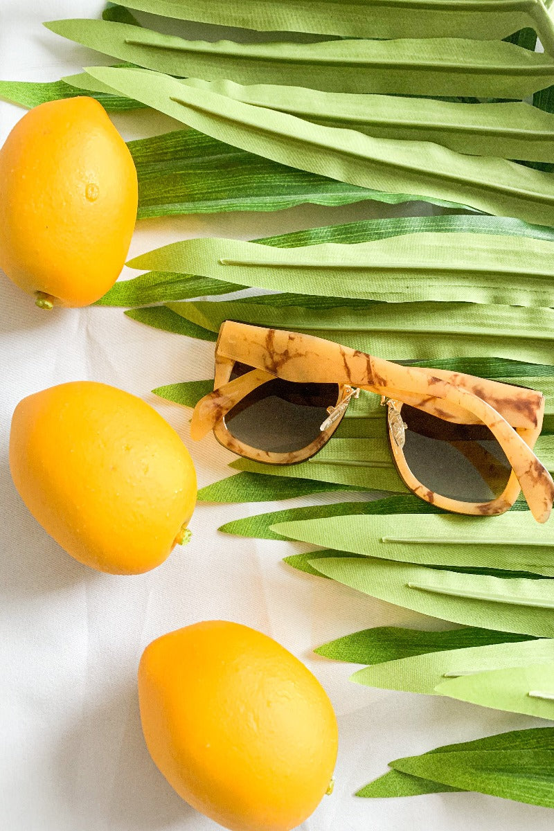Summer Rewind Sunglasses - Yellow