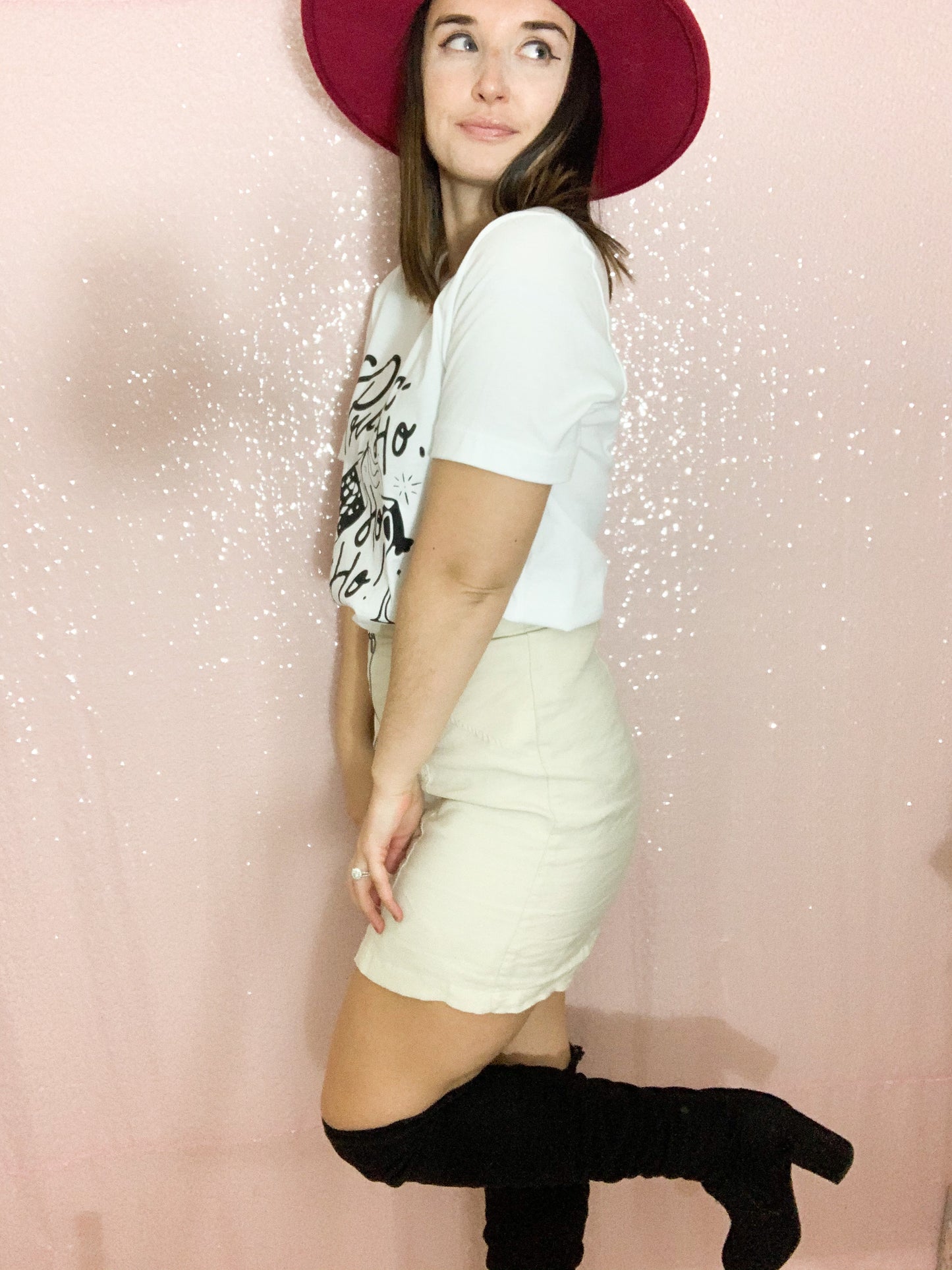 Prosec-Ho Graphic Tee - White