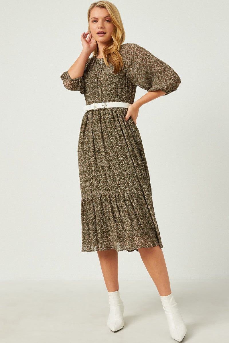 Cider and Sage Dress - Olive