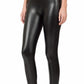 Kristen Faux Leather Leggings - Black