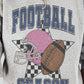 Football Season Sweatshirt - Grey