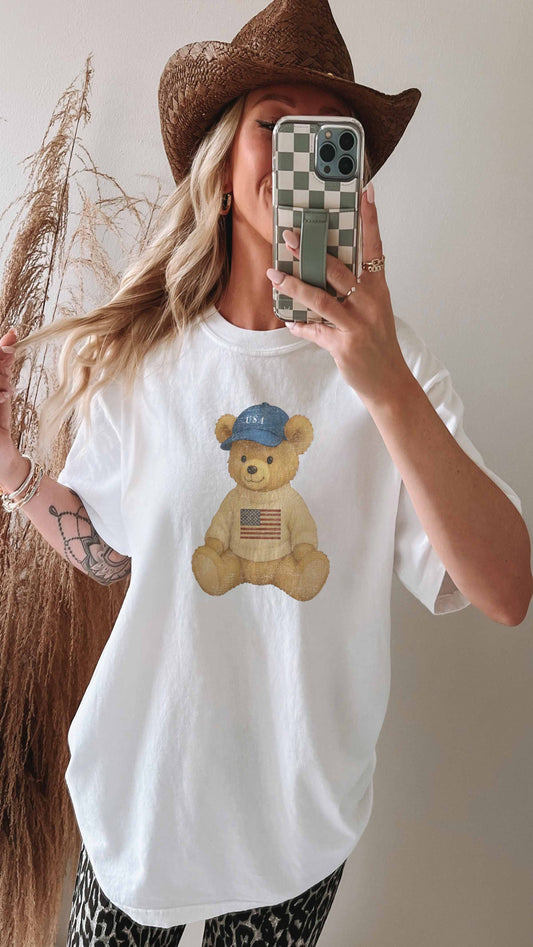 USA Teddy Graphic T-Shirt - PREORDER