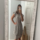 Fall Vineyard Floral Dress - Ivory