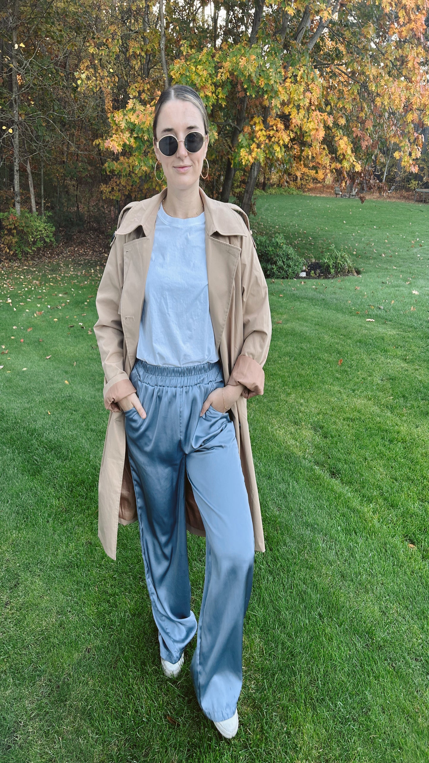 Cayson Two Piece Set - Dusty Blue