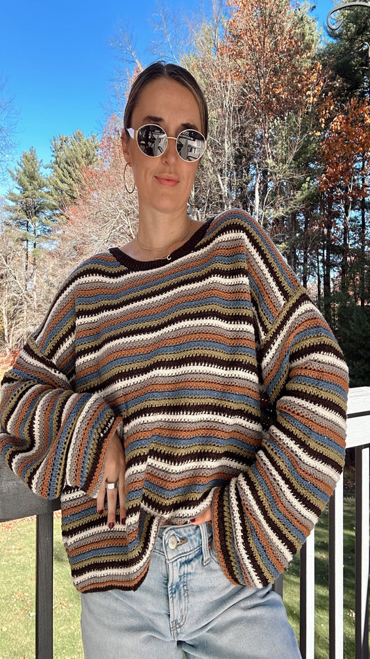 Maple Pancakes Sweater - Brown