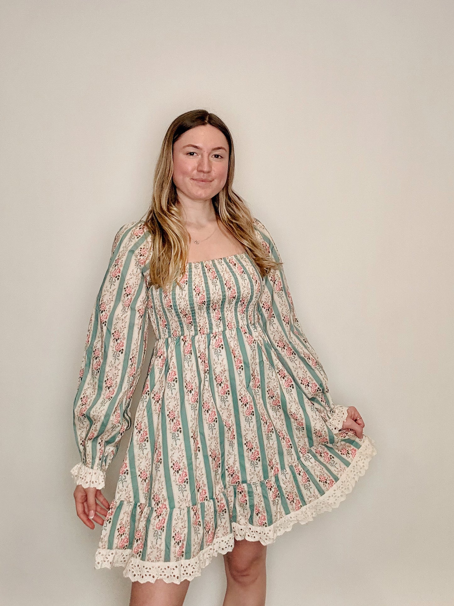 Sugar Cookie Dress - Dusted Olive