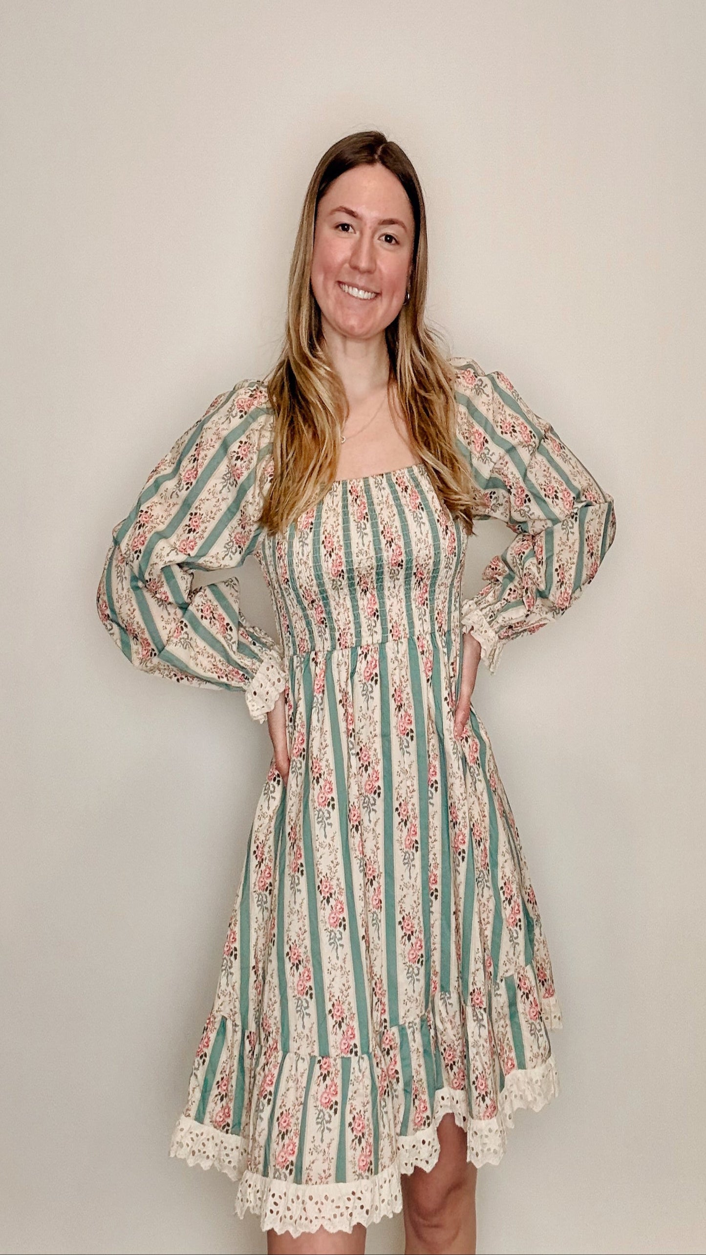 Sugar Cookie Dress - Dusted Olive