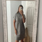 Falling for Knit Sweater Dress - Grey