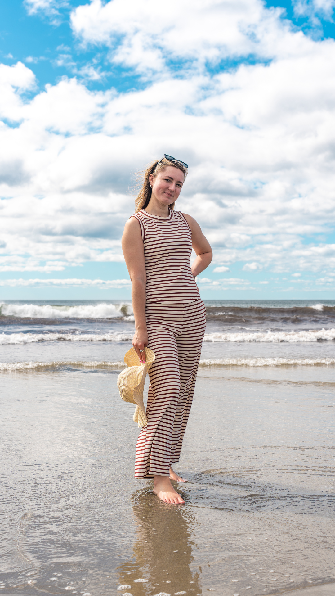Nantucket Beaches Set - Burgundy