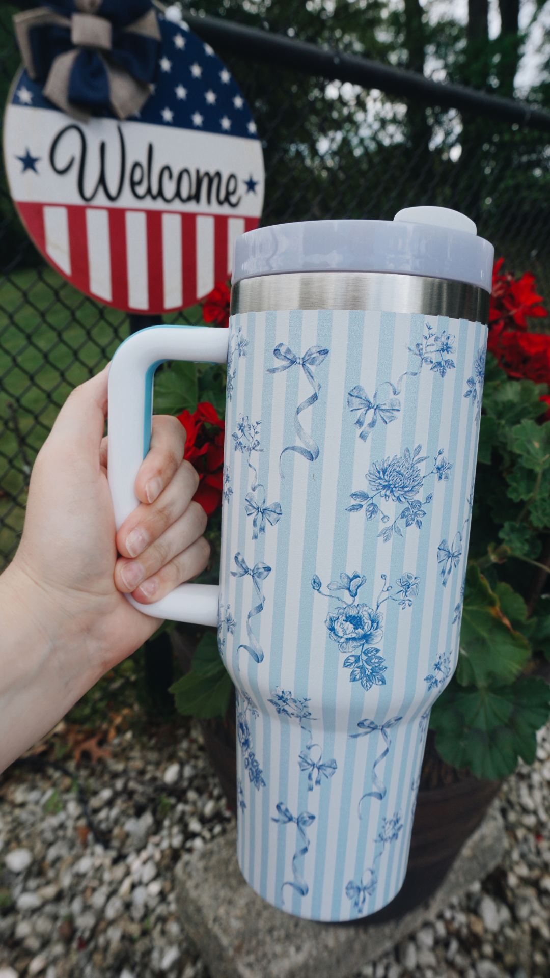 Beach Days Tumbler - Blue