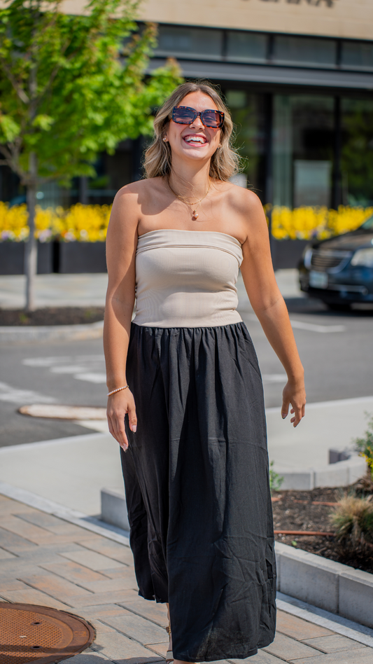 Nights in Tuscany Dress - Black