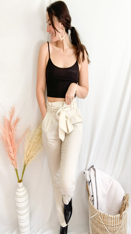 Style Session Trousers - Sand