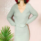 Picture Perfect Sweater Dress - Light Gray