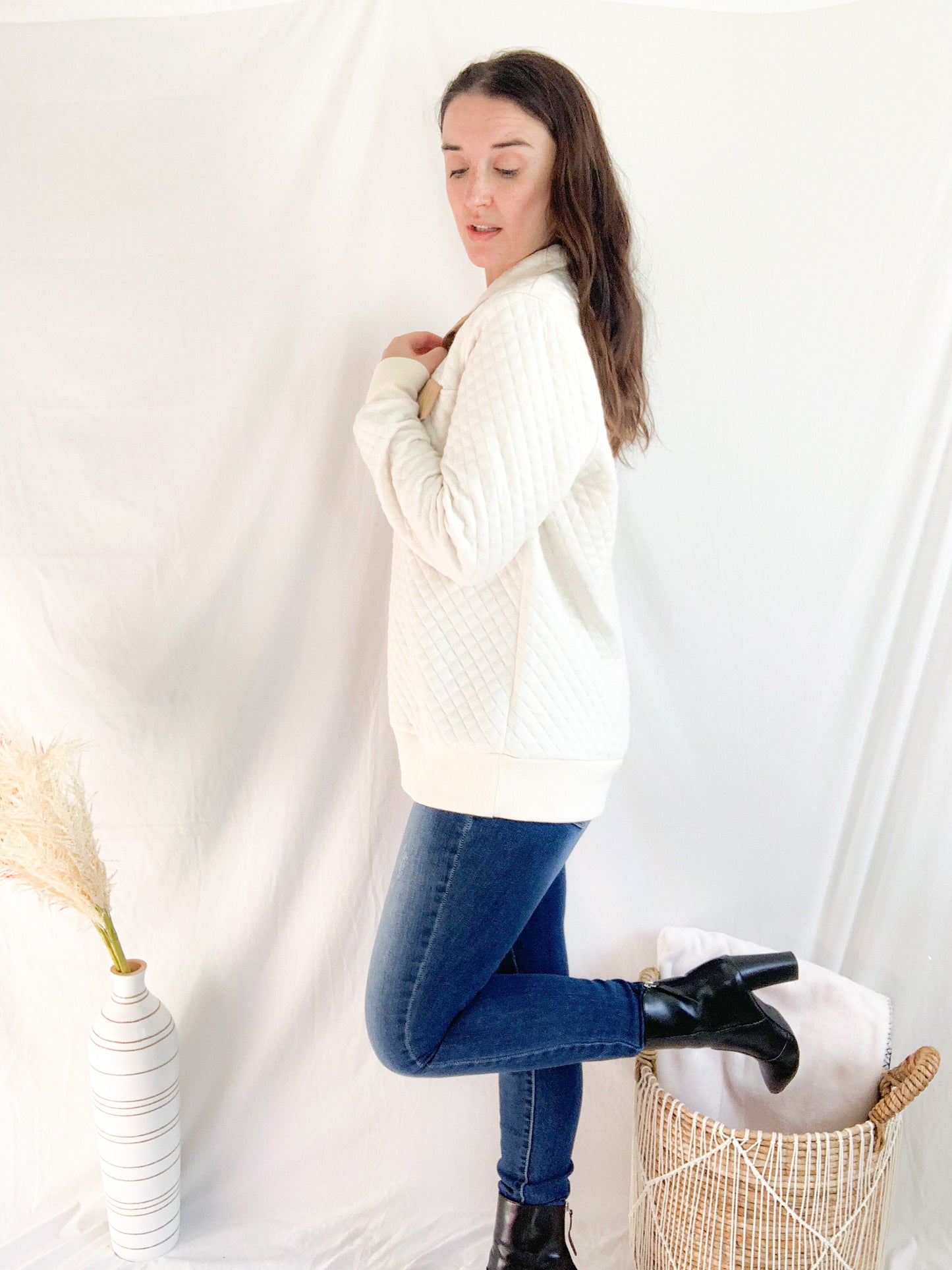Maple Spice Pullover - Ivory