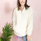Fluff of Snow Pullover - White