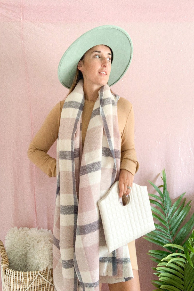 Layered With Love Scarf - Pink