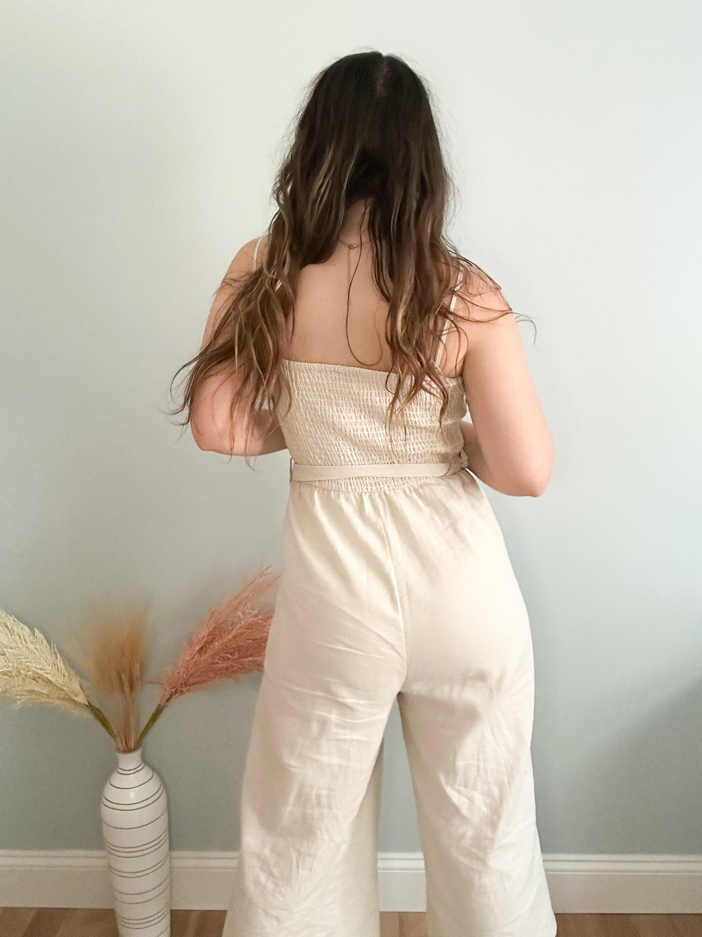 Molly Jumpsuit - Natural