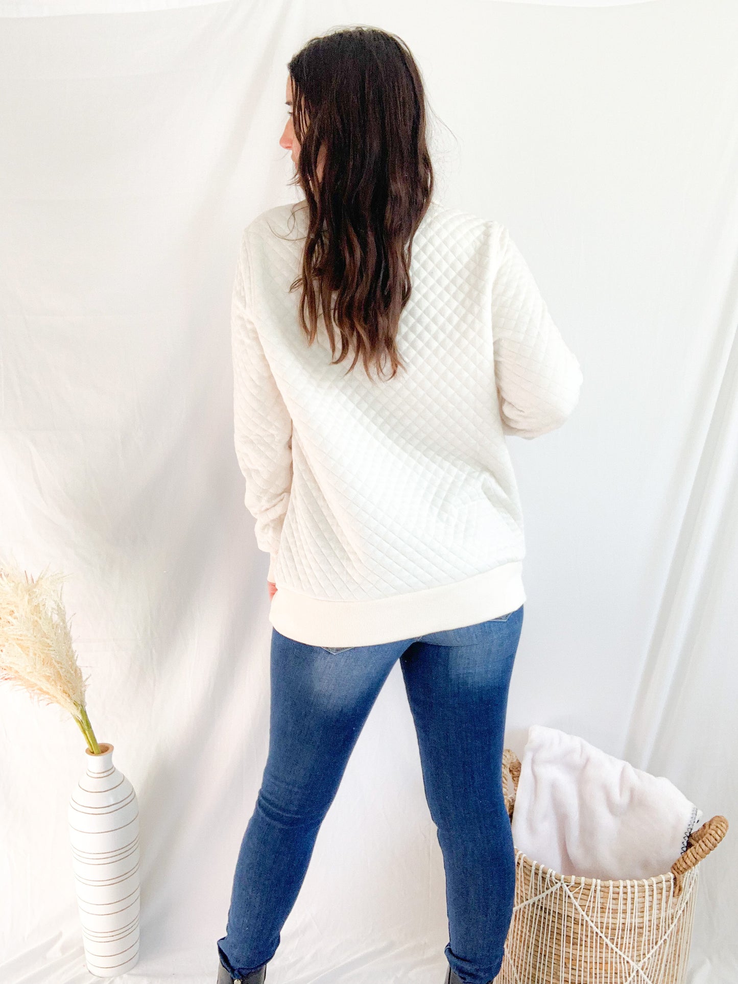 Maple Spice Pullover - Ivory
